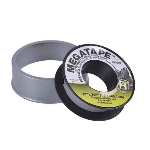 Oatey Hercules Megatape Gray 1/2 in. W X 260 in. L PTFE Tape