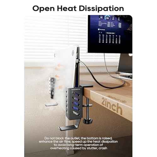 Laptop Holder Vertical, Laptop Stand for Desk