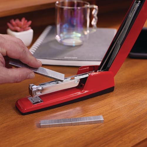 Swingline 747 Business Stapler 30-Sheet Capacity, Jam-Free Metal, Rio Red (Pack of 1)