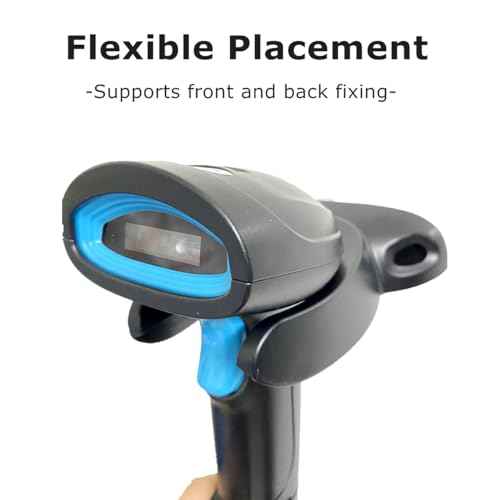 Universal Scanner Holder,Barcode Scanner Holder,Barcode Reader Bracket Wall Mount Fit for Zebra Symbol LS2208 DS2278 LI4278 Most Barcode Scanners, with Screws (5pcs-Holder B1)