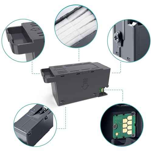 MS.R C9345/PXMB9 Maintenance Box C12C934591 Replacement for ET5880 ET5850 5800 ET8550 8500 WF7840 WF7820 7310 ET16600 ET16650 ST-C8000 EC-C7000 Printer(2 Pack)