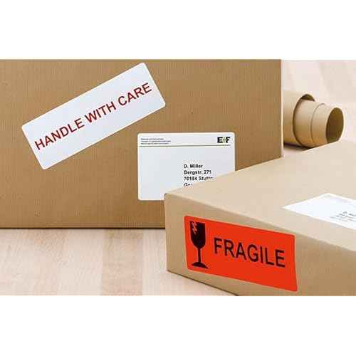 Address & Barcode Labels Replacement for DYMO 30251 (1-1/8" x 3-1/2") [10 Rolls/1300 Labels] Compatible with DYMO Labelwriter 450, 4XL,550,5XL & Zebra Desktop Printers