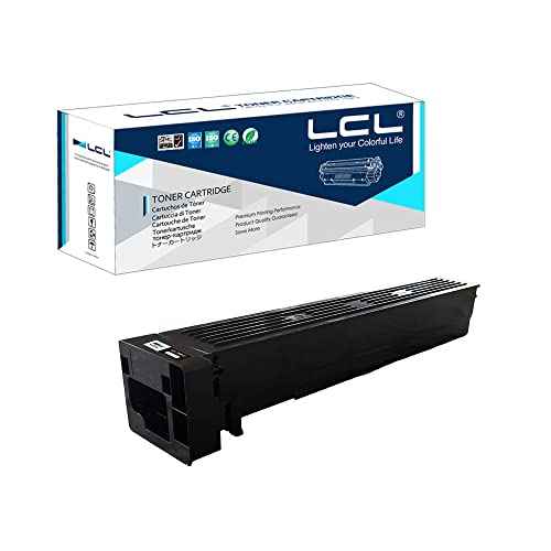LCL Compatible Toner Cartridge Replacement for Konica Minolta TN812 TN-812 A8H5030 Bizhub 758 808 Prints (1-Pack Black)