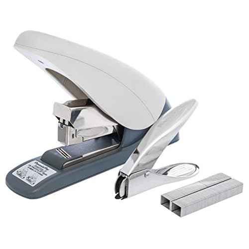 PowerForce 70 Heavy Duty Flat Clinch Office Stapler, 2 to 70 Sheets Using one Size 3/8" Leg-Length Staple, includes 400 Staples and a Staple Remover
