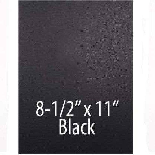 CFS Products Vinyl Binding Presentation or Report Covers Black 100 Pack Composition Regency Leatherette (8.5x11)