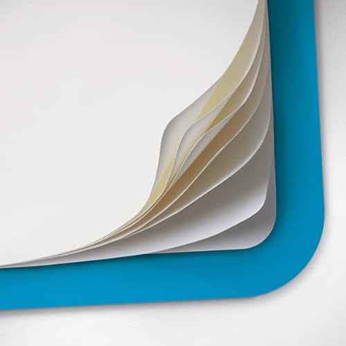LEUCHTTURM1917-120G Special Edition - Medium A5 Plain Hardcover Notebook (Nordic Blue) - 203 Numbered Pages with 120gsm Paper
