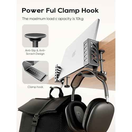 Laptop Holder Vertical, Laptop Stand for Desk