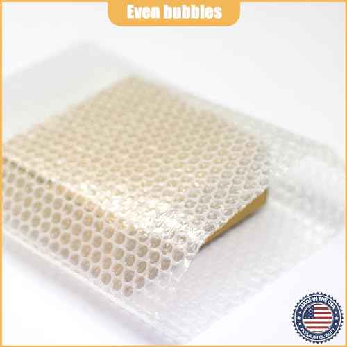 100 Pcs Bubble Pouches Wrap, 12" x 15.5" Self-Sealing Clear Bubble Bags, Double Thickened Wall Shockproof Pouch Wrap Bag for Moving and Storage, Shipping and Packing Supplies for Dishes Glasses Plates