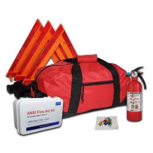 DOT OSHA Compliant Kit with 2lb 5BC Fire Extinguisher