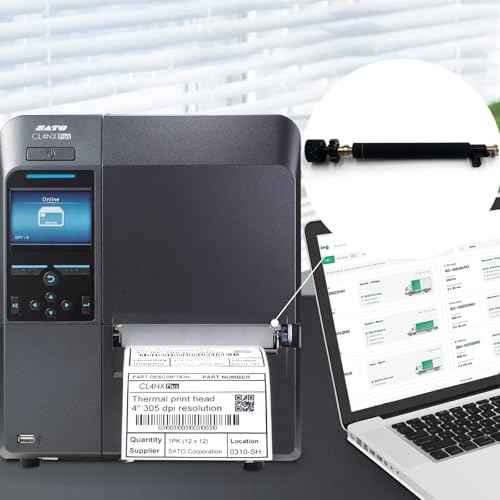R30311000 Kit Platen Roller for SATO CL4NX 4NX Plus Thermal Label Printer w/Gear 203dpi 300dpi 600dpi