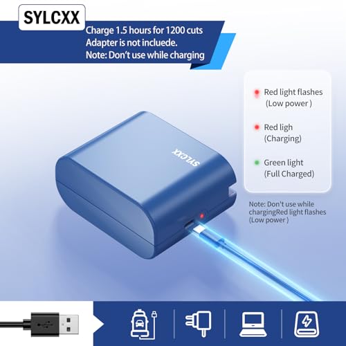Rechargeable Electric Letter Opener - Electric Envelope Opener, Letter Openers Envelope Slitter for Office & Home Desks, Mail Openers with Safe Cutting and Portable Design