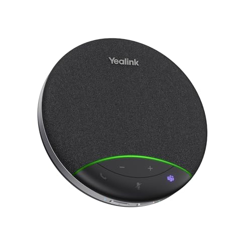 Yealink SP92 Conference Speakerphone Black with USB-C & Teams Certified
