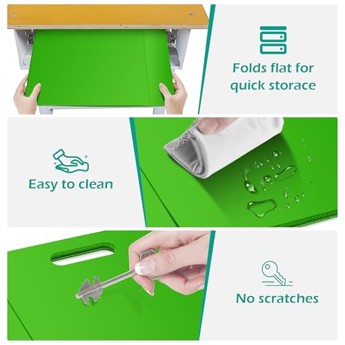16 Pcs Privacy Folders for Students Waterproof Privacy Shields for Student Desks Divider Easy to Clean Testing Dividers for Classroom Includes Extra Blank Labels