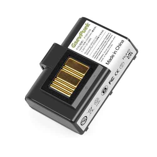 3400mah ZQ620 ZQ520 Battery replacement,compatible with zebra printer QLN220 QLN320 ZQ500 ZQ510 ZQ520 ZQ610 ZQ620 ZR628 ZR638 ZR658 ZR668 ZQ521,Lithium-ion,Durable and long battery life(1pcs)