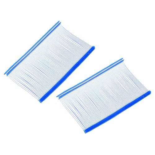 MECCANIXITY Light Blue 1000 Pcs Tagging Gun Fasteners 2.2in Standard Barbs for Clothing