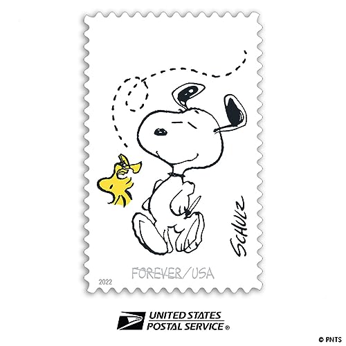 Charles M. Schulz Peanuts Christmas Forever Postage Stamps (Charlie Brown, Snoopy, and The Rest of The Crew)