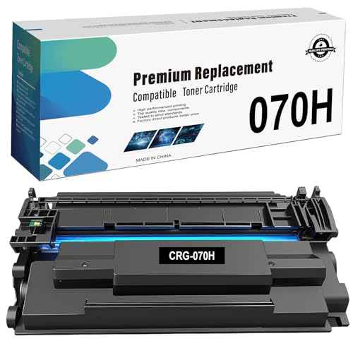Compatible for Canon 070H 070 H Black High Yield Toner Cartridge 070 CRG070 CRG070H CRG-070 H with Canon imageCLASS MF465dw MF462dw LBP247dw LBP246dw Printers