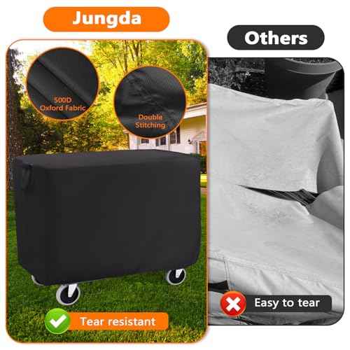 Rolling Tool Cart Cover 36 Inch,Waterproof Utility Cart Cover for 32" x 18" Mobile Multipurpose Utility Cart Service Cart Cover - 36 X 18 X 33 Inch