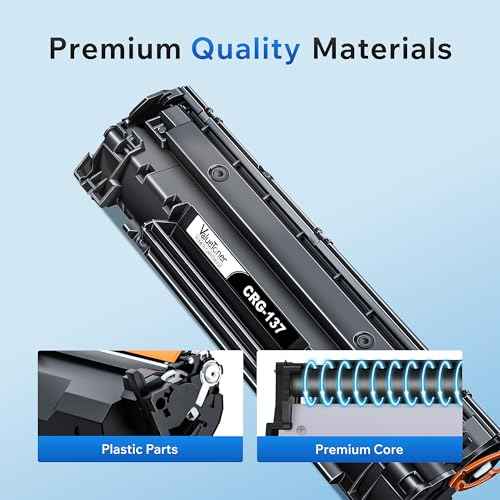 Valuetoner Compatible Toner Cartridge Replacement for Canon 137 Black Toner Cartridge 9435B001AA for ImageClass D570 MF242dw MF244W MF247dw MF249dw MF236n MF232w LBP151dw MF227dw MF210 (Black, 4-Pack)