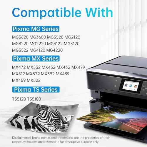 LEMERO 240XL Black Remanufactured Ink Cartridge Replacement for Canon 240XL PG-240XL 240 XL PG-240 for PIXMA MG3620 MG3600 TS5120 MG3520 TS5100 MX472 Printer (Black, 2-Pack)