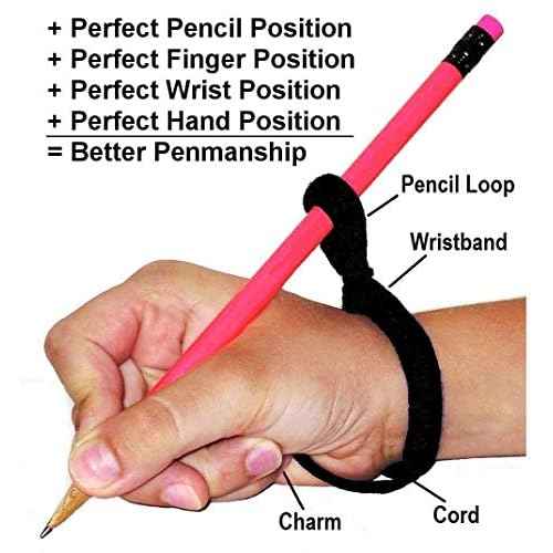 The Original OT Invented & PATENTED HandiWriter, Hand Made in the USA, Handwriting Aid for a Proper Tripod Grip, Finger Position & Better Penmanship. Great For All Kids Kindergarten Age & Up (12 Pack)