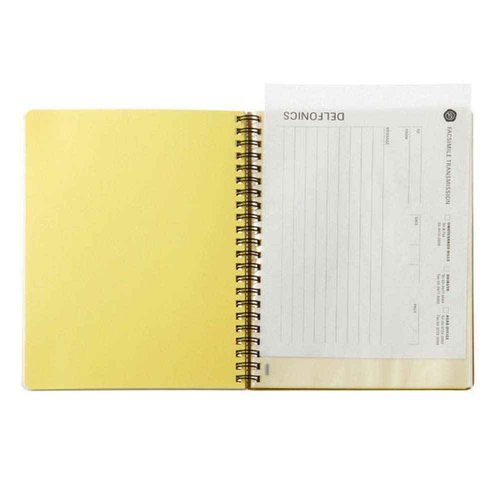 Roruban Delfonics Roruban Pocket Memo A5 Dark Blue＆Light Blue(500056-428,500056-100) Set of 2 and Our Original Sticky Notes