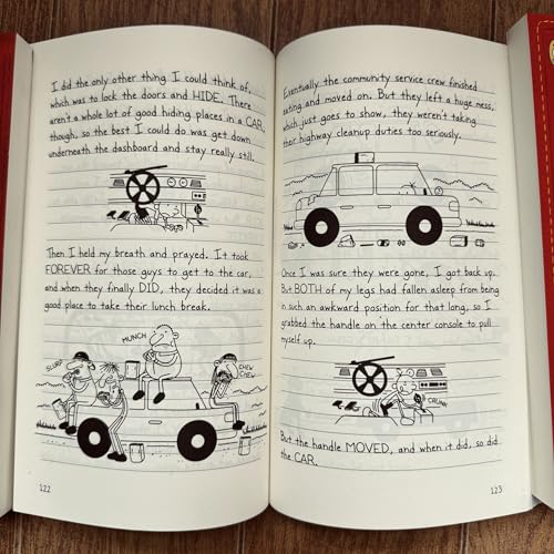 A Library of a Wimpy Kid 1-22 Boxed Set for Kids,22 Books Complete Collection Series, Paperback Edition for Children