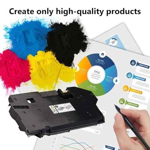 6510 WorkCentre 6515 Waste Toner Box 1-Pack Black 108R01416 Waste Toner Cartridge Replacement for Xerox Phaser 6510 WorkCentre 6515 VersaLink C500 C505 C600 C605, Part#108r01416