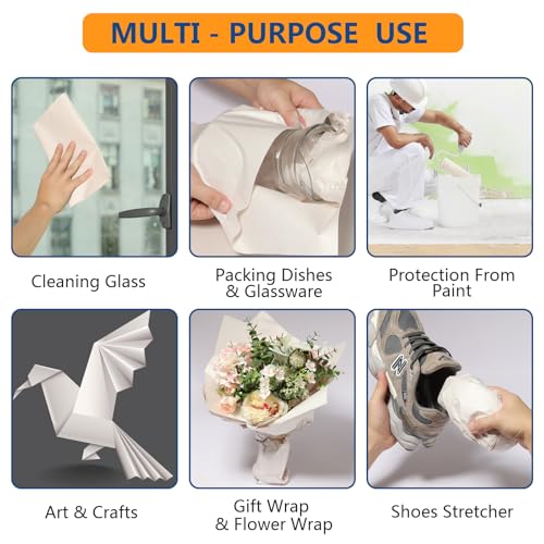 100 Sheets 27”x15” Packing Paper Sheet for Moving Shipping Wrapping