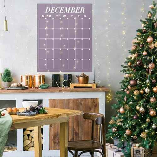 2026 Undated Large Wall Calendar New Year Blank Planner Dry Ease Reusable Yearly Calendar 12 Month Annual Erasable Planner for Christmas Office Home Classroom(Classic,16¡®¡¯x 20¡®¡¯)