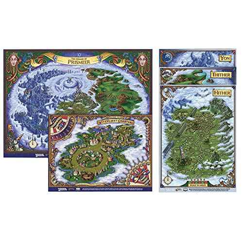 Dungeons & Dragons The Wild Beyond The Witchlight - Map Set Multi