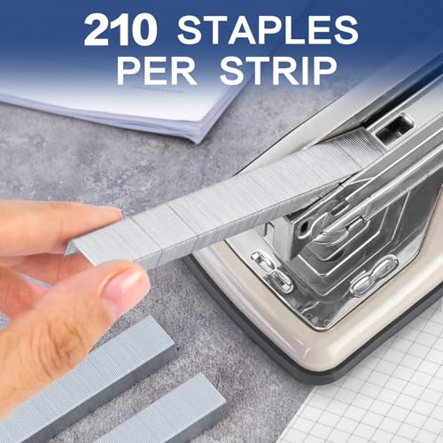 Deli Staples 1/4 Inch Length, 10,000 Staples in 2 Boxes of 5,000 - Compatible with Most Staplers