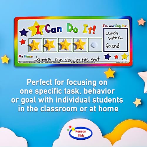 Educational Token Board for Kids with Rewards & Customizable Goals