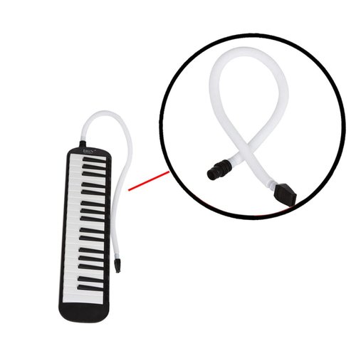 TOYANDONA 1set Mouth Organ Accessory -key Mouthpiece and Tube Replacement for Beginners Compact Storage Easy Installation