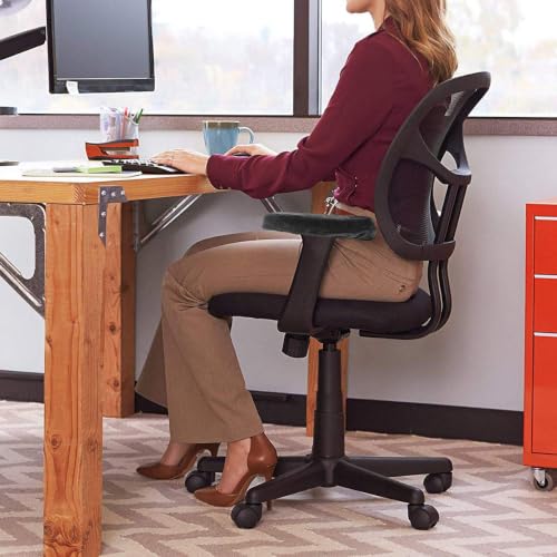 Baibu Ergonomic Memory Foam Arm Pad set for Office & Gaming Chairs, 2-pack