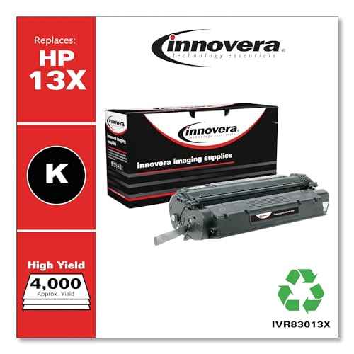 Innovera Remanufactured Black High-Yield Toner, Replacement for 13X (Q2613X), 4,000 Page-Yield
