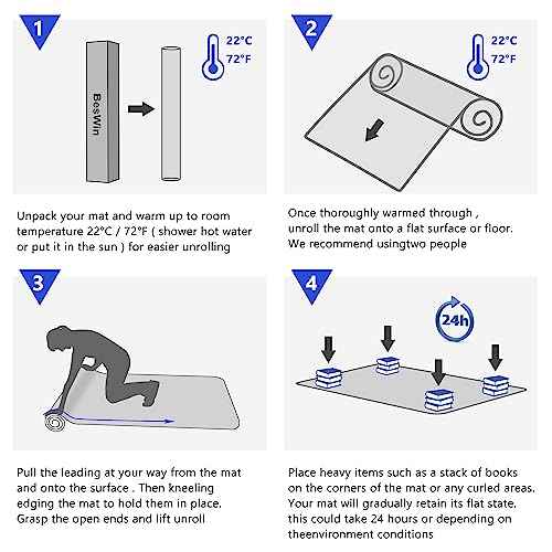 Clear Chair Mat for Hardwood Floor - 36"x48" Heavy Duty Desk Chair Mats for Office Chair - Transparent Computer Floor Mat Office Home Floor Protection Mat for Wood/Tile