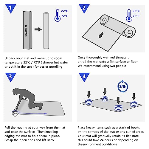Large Office Chair Mat for Hardwood Floor - 40"x96" Heavy Duty Desk Chair Mat for Office Chair - Clear Computer Floor Protector Mat - Easy Glide and Flat Without Curling