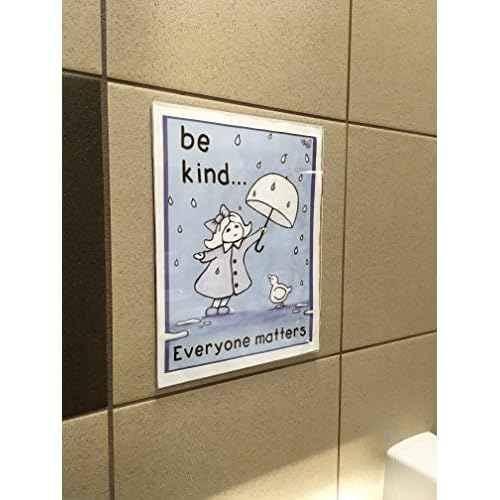 Niubee 4x6 inch Wall Mount Acrylic Sign Holder with 3M Tape Adhesive for Office, Home, Store, Restaurant, No Drilling - Horizontal (12 Pack)