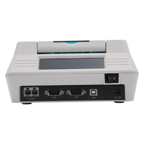 Electronic Cash Register, Menu Based Control System Cash Register with Printer, 40 Keys Electronic Cash Register for Supermarkets, Wholesale Markets, Convenience Stores