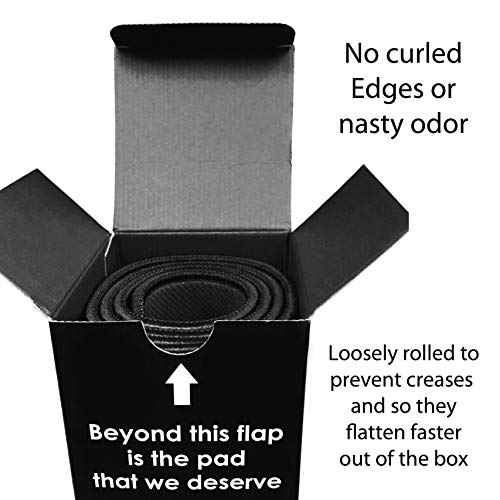 Gaming Mouse Pad (5mm) Massive 46 inch | 46x17.3x0.20 Extra Thick | Black | Stitched Edge, Large Washable Desk Mat