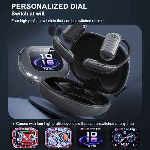 AI Wireless Earbuds, 3-in-1Bluetooth Headphones Ear Buds with Real-Time 144 Language Translator Earbuds, HD Sound, Long Battery Life, Wireless Bluetooth Over-Ear Earbuds for Travel, Business, Music