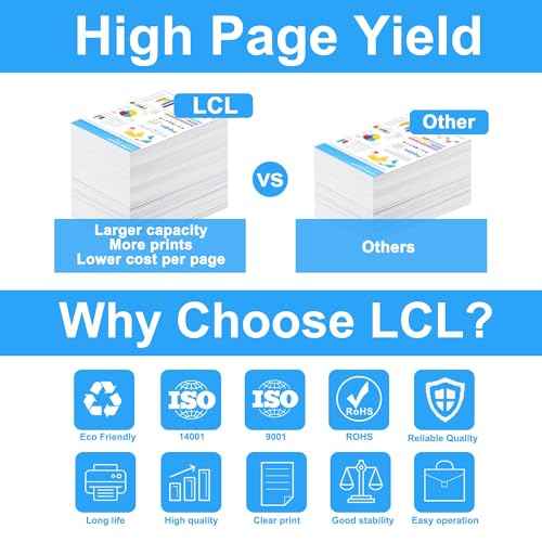 LCL TN436 Cyan Toner Cartridge Replacement for Brother TN-436 TN436 TN436C for DCP-L8410CDW MFC-L8690CDW MFC-L8610CDW MFC-L8900CDW MFC-L8905CDW HL-L8360CDW HL-L8260CDW HL-L8360CDWT MFC-L9570CDW(1PK)