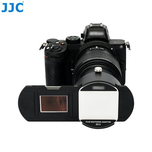 JJC Negative Film Holder Mounts for 35mm Compatible with Film Scanners Copying Equipment, Holds 2 Negative Frames On Digitizing Adapter Set