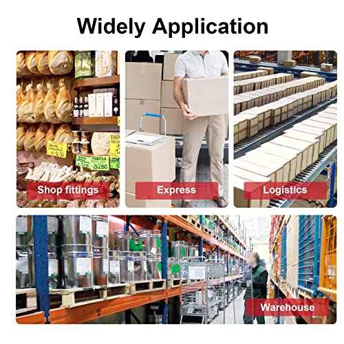 6400 Pcs 2-1/8" x 2-3/4" Labels Replacement Work with Dymo 30258 Shipping Labels (NOT FIT Dymo 550 & 5XL), Misofuki 16 Rolls Waterproof Direct Thermal Labels Used with Labelwriter 450, 450 Turbo, 4XL