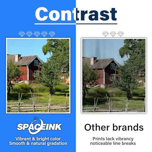 Spaceink 542 Ink Refill Bottles Compatible for ET-5150 ET-5170 ET-5180 ET-5800 ET-5850 ET-5880 ET-16600 ET-16650 Printers, ST-C5000 High-Yield Combo Pack (Black Cyan Magenta Yellow, 4 Pack)