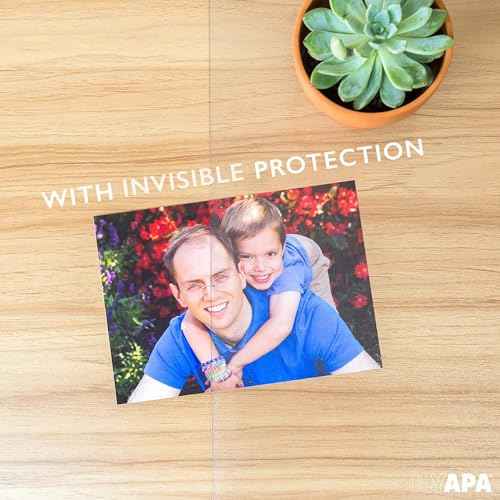 Ilyapa Office Desk Mat Clear - 17 x 36 Inch Plastic Computer Mat with Anti Slip Texture