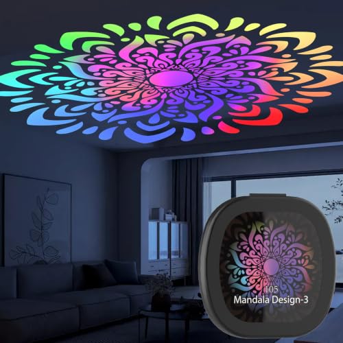 Elec3 Galaxy Projector Replacement Discs 6-Pack for HD Mandala Projection