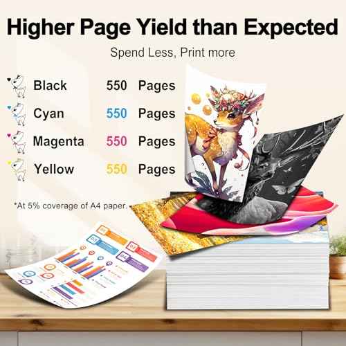 Miss Deer LC402 Ink Cartridges, Compatible Replacement for Brother LC402 LC 402 LC402XL High Yield Work for Brother MFC-J6540DW MFC-J5340DW MFC-J6740DW MFC-J6940DW Printer (4-Pack, 1BK1C1M1Y)