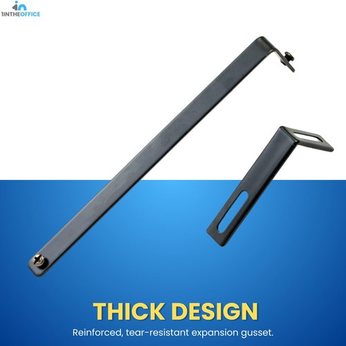 1InTheOffice Cubicle Hangers, Adjustable, 4/Pack